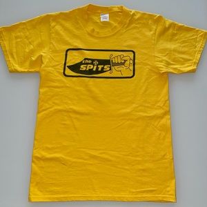 NEW The Spits 2022 Limited Edition Big Blade Cotton T-Shirt Yellow Size Medium